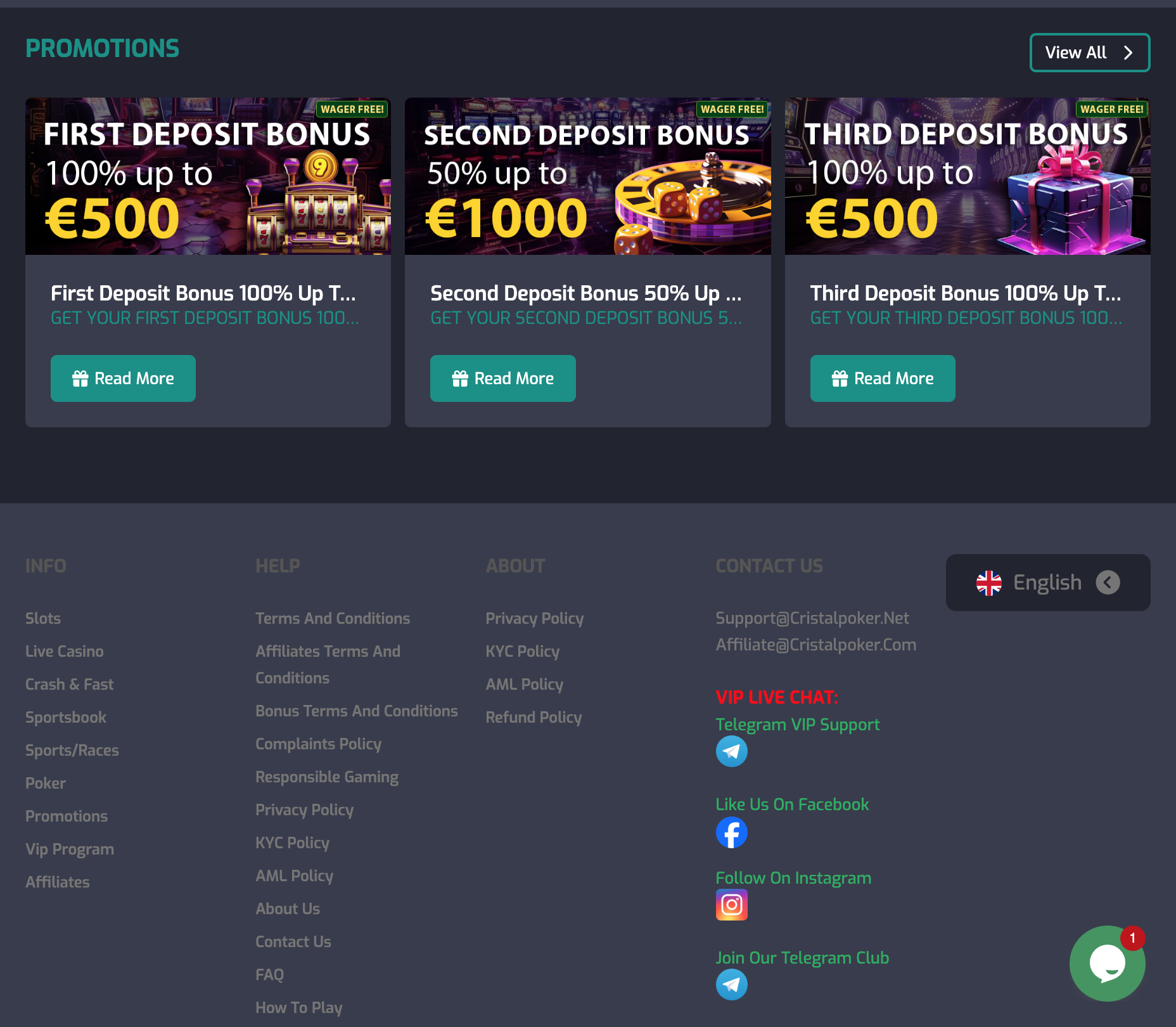 Cristal Poker Casino 2